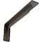 Ekena Millwork Embrey Steel Bracket, Hammered Dark Bronze 2"W x 14"D x 5 1/4"H BKTM02X14X05EBHDB - alternate 1